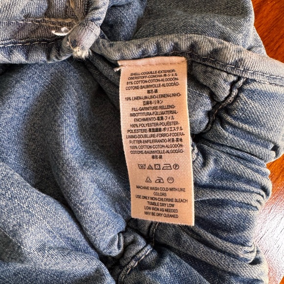 Free People Women's Blue Denim Jacket - Picture 5 of 6